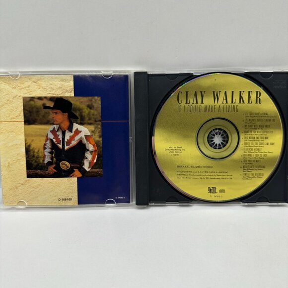 Clay Walker If I could Make a living Giant Records - Picture 3 of 5